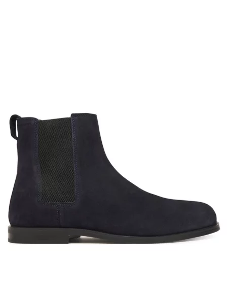 Buty chelsea z elastyczną wstawką Ck Calvin Klein czarne