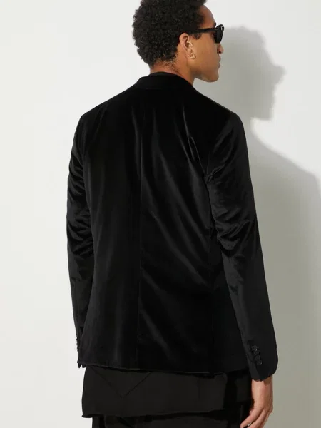 Paul Smith jachetă de catifea negru