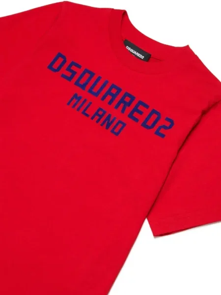 Koszulka dziecięca Dsquared2 czerwona