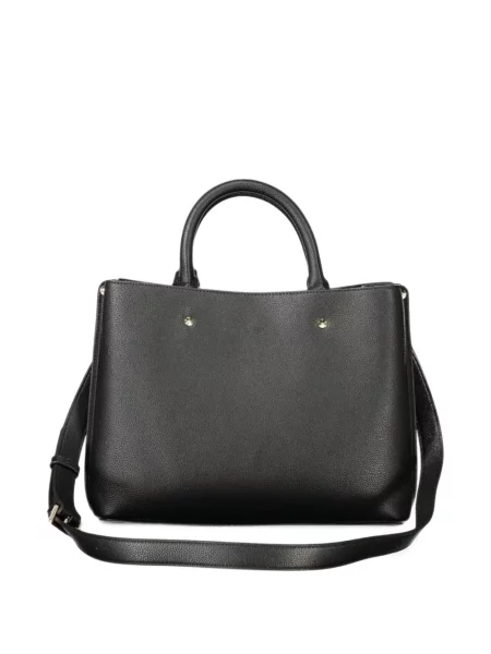 Shopper kabelka Guess s autogramem černá