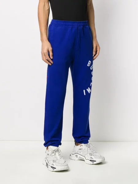 Pantaloni sport Buscemi din jerseu albastru