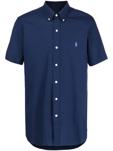Hímzett lenvászon ing Polo Ralph Lauren fehér