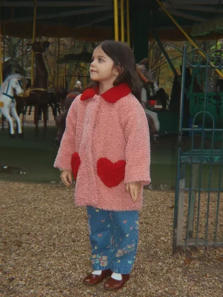 Konges Sløjd пальто дитяче CALIN COAT GRS