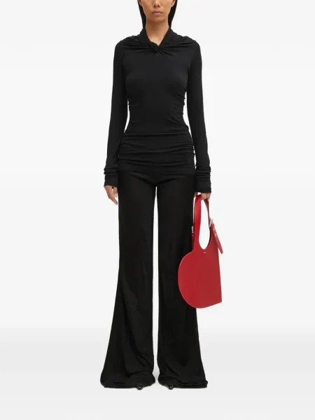 Pantaloni Rick Owens Lilies negru