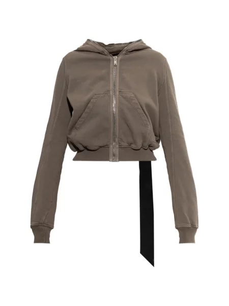 Decupat hanorac cu glugă Rick Owens Drkshdw maro