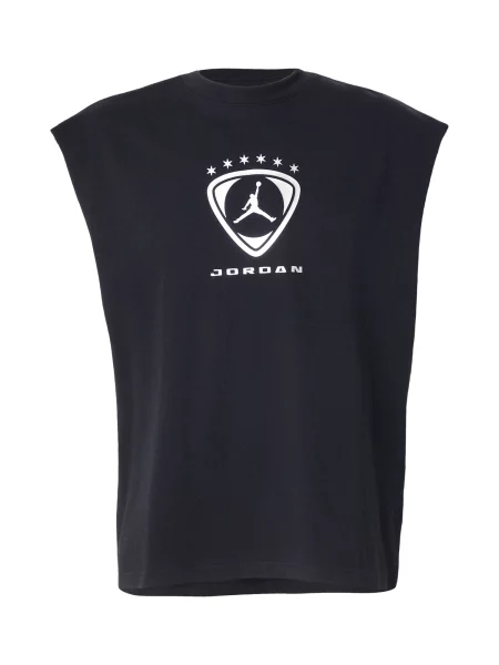 Jordan Tricou Brooklyn negru alb