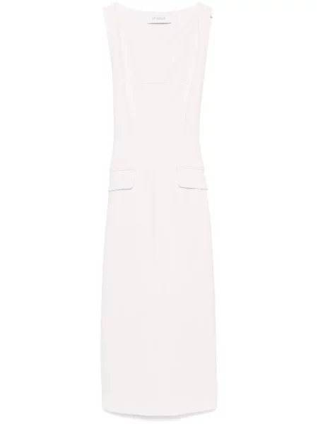 Sukienka midi Sportmax do kolan garniturowa różowa