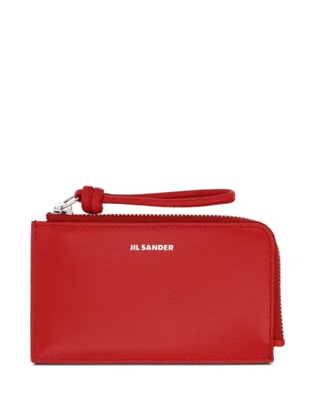 Portofel Jil Sander roșu