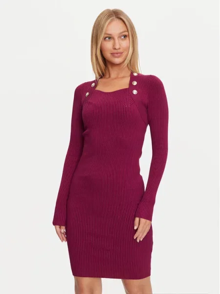 Guess Koktel haljina ružičasta