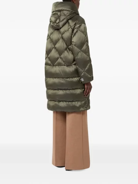 Geacă cu puf Max Mara verde