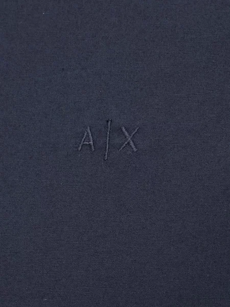 Рубашка Armani Exchange мужская slim классический воротник синий