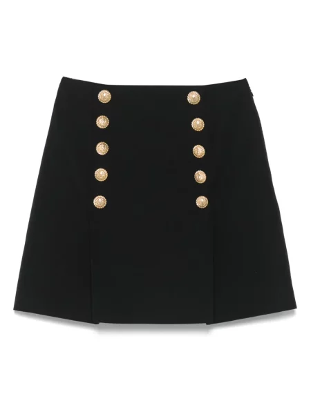 Fustă Balmain de lână negru