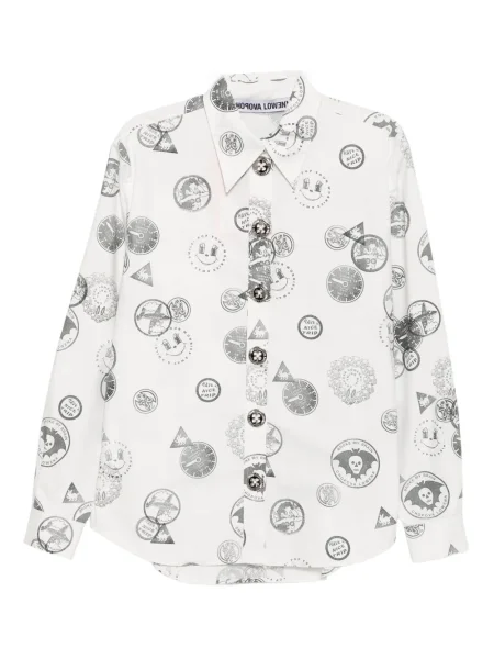 Koszula Chopova Lowena z nadrukiem biała