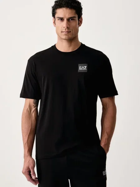 Emporio Armani tricou pentru bărbați din negru