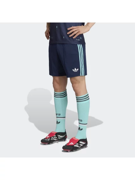 ADIDAS PERFORMANCE Παντελόνι φόρμας Germany 26 Away ναυτικό / τιρκουάζ μπλε