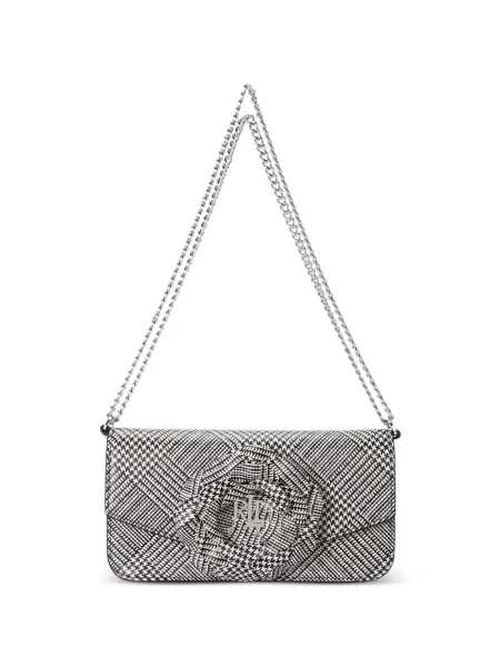 Geanta crossbody Lauren Ralph Lauren din piele negru