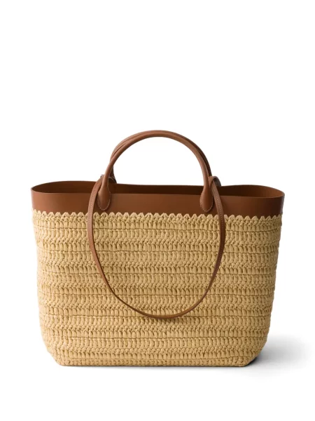Geantă shopper Prada din piele