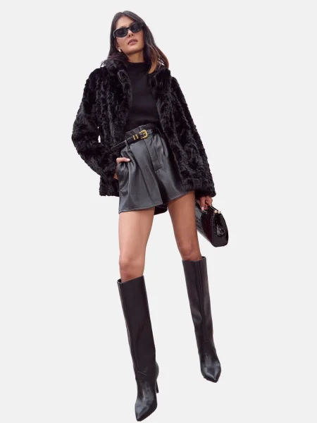 Friends Like These Palton de primăvară-toamnă negru