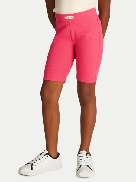 Calvin Klein Jeans Pantaloni scurți ciclism roz