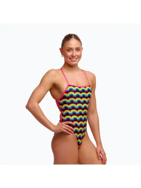 Costum de baie întreg pentru femei Funkita Strapped In One piece rainbowie