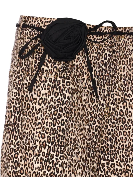 Blugi Liu Jo cu imagine cu model leopard roz