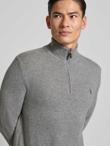 Polo Ralph Lauren sweter wełniany szary