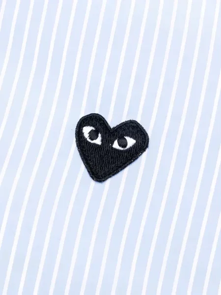 Koszula dziecięca Comme Des Garcons Play niebieska