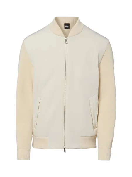 BOSS sweter Ubaio Mężczyźni M beżowy