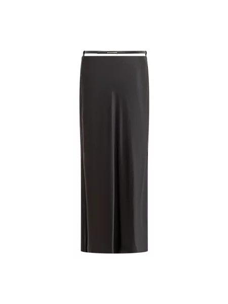 Satynowe spodnie Tom Ford czarne