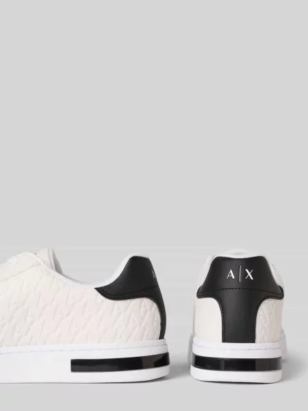 Sneakersy Armani Exchange białe