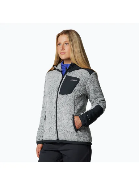 Дамски суитшърт Arctic Crest Sherpa на Columbia / черен бял
