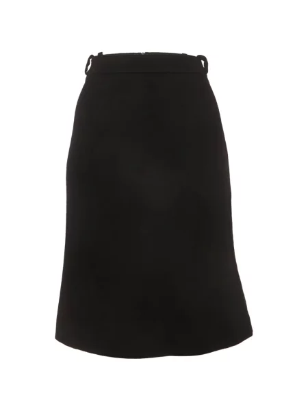 Fustă tip creion Max Mara din fetru negru