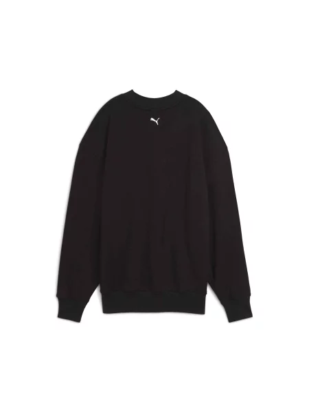 Кружевной свитшот Puma черный