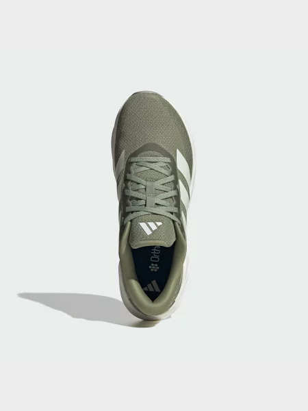 Кроссовки для бега Adidas Cloudfoam с принтом галактика зеленые