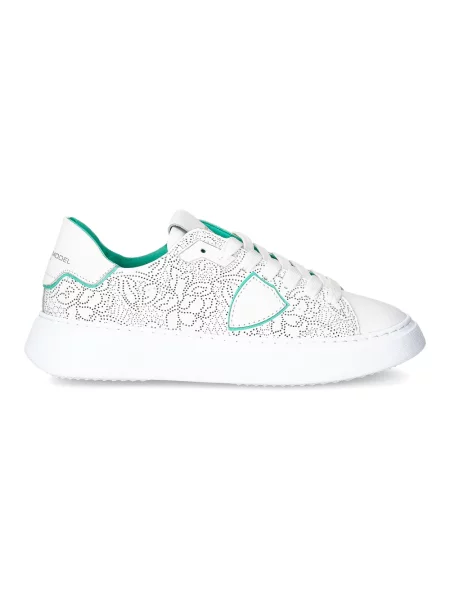 Sneakersy Philippe Model skórzane białe