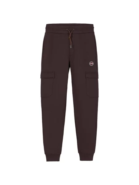 Pantaloni Colmar alergare cu autograf maro
