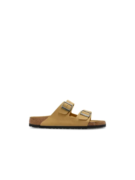 Klapki Birkenstock beżowe