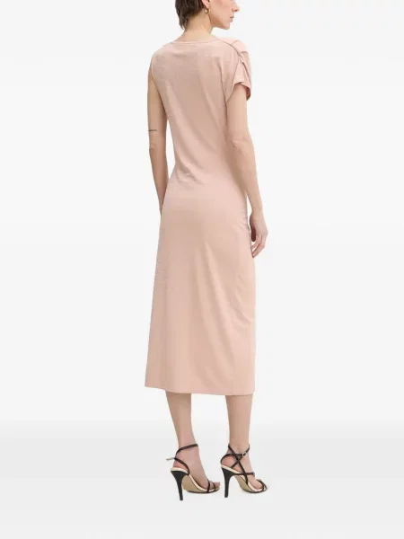 Stras rochie maxi Silvian Heach roz