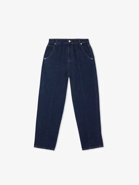 Джинси мом Lacoste синій