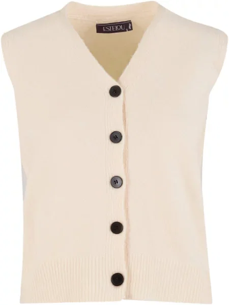 Urban Classics Vestă tricotată bej