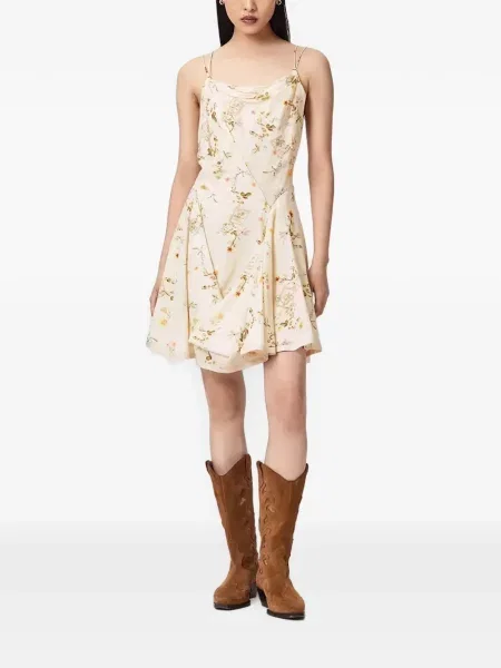 Rochie mini Allsaints alb