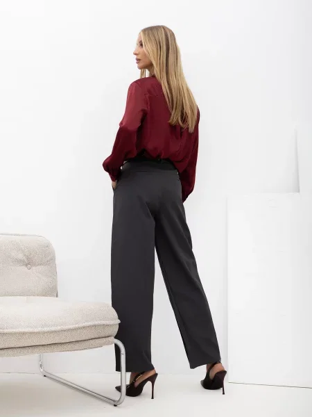 Hlače Italy Moda crna