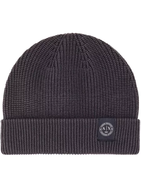 Čiapka Armani Exchange sivá