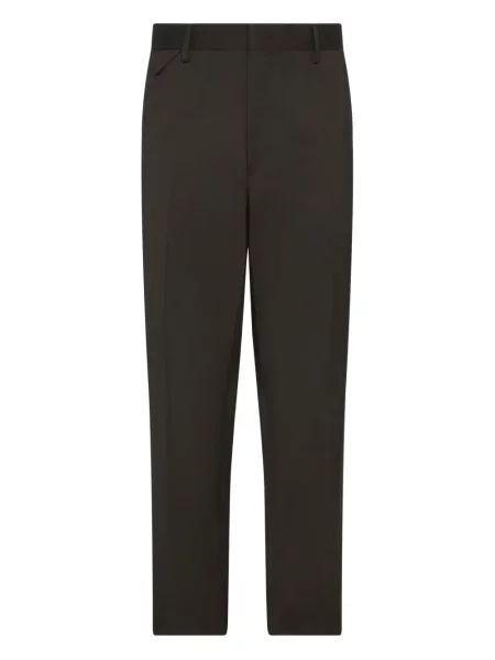 Pantaloni Low Brand cu talie înaltă maro