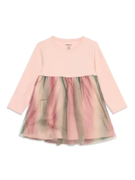 NAME IT Rochie NBFLOUISA / rosé / roz pal verde
