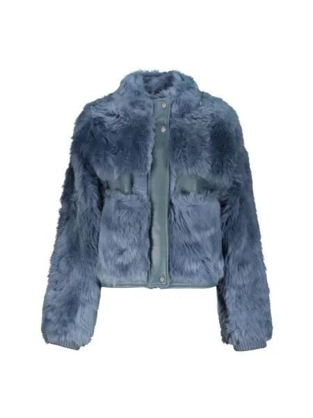 Kurtka Lorena Antoniazzi wełniana niebieska