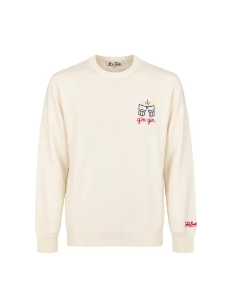 Bluza Mc2 Saint Barth beżowa