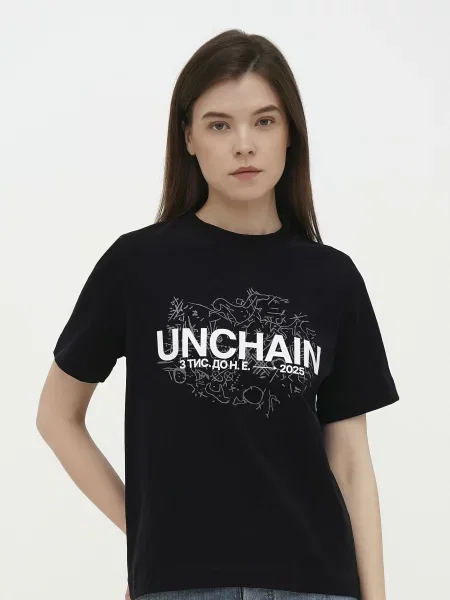 Футболка Unchain черная