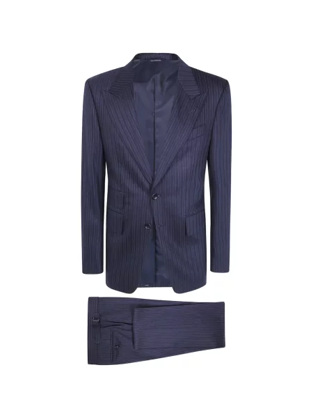 Costum Tom Ford de lână albastru