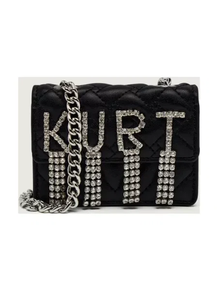 Kurt Geiger Geantă pe umăr MICRO KENSINGTON negru